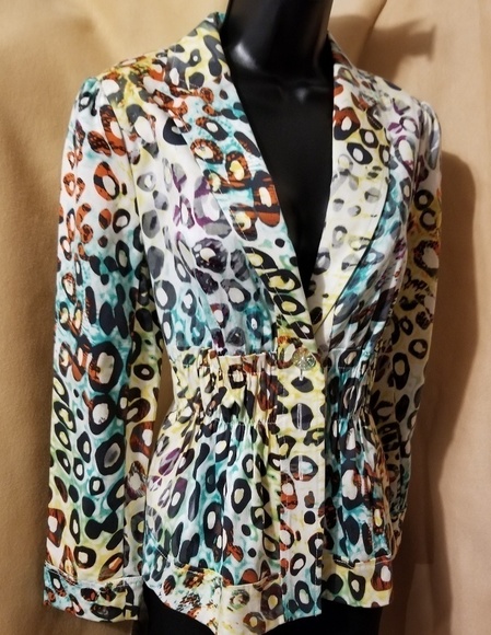 ♡ Authentic Designer V Christina Jacket Blazer NWT - Picture 8 of 9